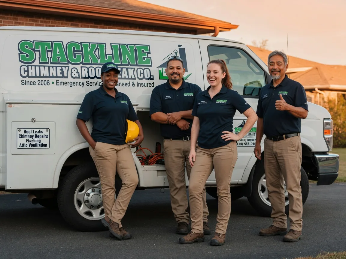 Chimney flashing repair company in Oreana, IL